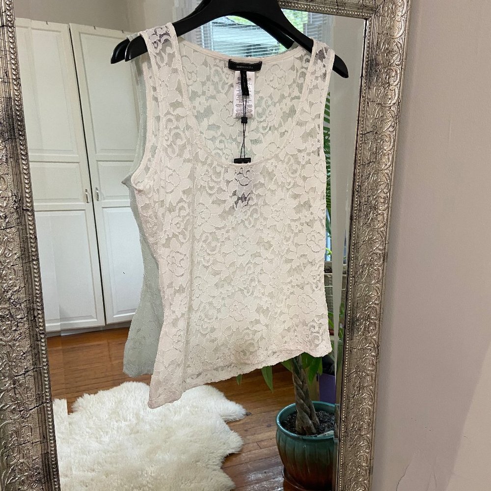 BCBG MaxAzria Lace tank top